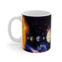 Load image into Gallery viewer, Galaxy 11oz Ceramic Mug white color
