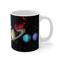 Load image into Gallery viewer, Galaxy 11oz Ceramic Mug white color
