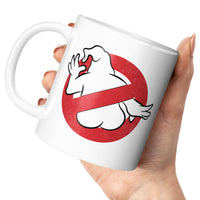 Load image into Gallery viewer, Ghost Butass Mug 11oz white color
