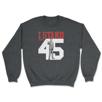 Load image into Gallery viewer, I Stand With 45 Youth Sweatshirt
