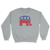 Load image into Gallery viewer, GOP Elephant Youth Crewneck Sweatshirt
