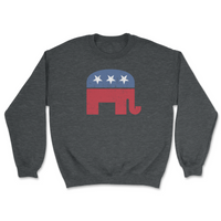 Load image into Gallery viewer, GOP Elephant Youth Crewneck Sweatshirt
