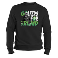 Load image into Gallery viewer, golfers for trump sweatshirt crewneck
