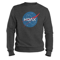 Load image into Gallery viewer, NASA Hoax Crewneck Sweatshirt

