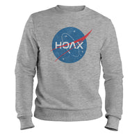 Load image into Gallery viewer, NASA Hoax Crewneck Sweatshirt
