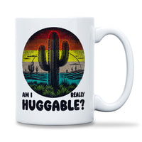 Load image into Gallery viewer, Am I Really Huggable Mug 15oz White color
