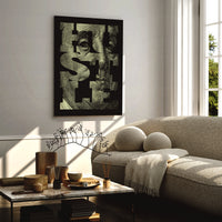 Load image into Gallery viewer, Hustle Motivational Vertical Canvas Wall Art
