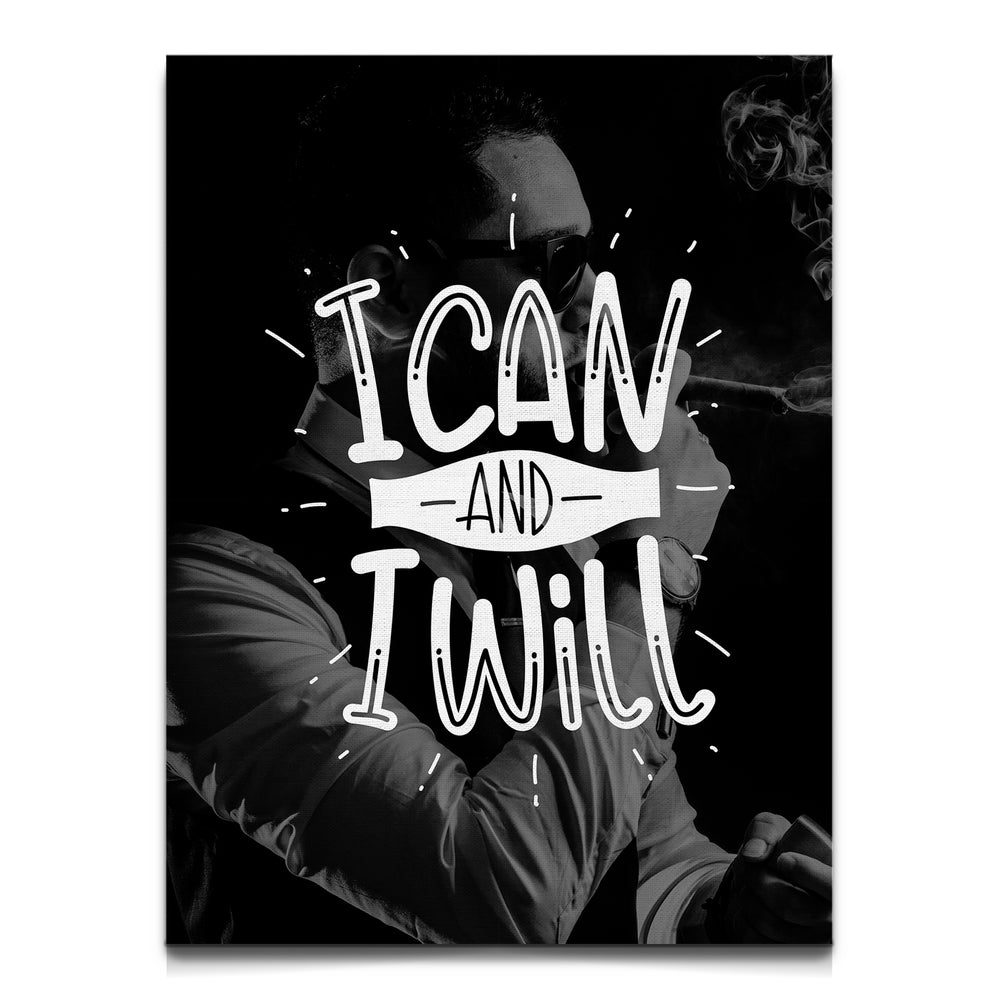 I can I will Canvas Wall Art