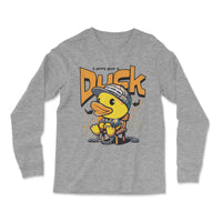 Load image into Gallery viewer, Quacker Long Sleeve Shirt | Athletic Heather
