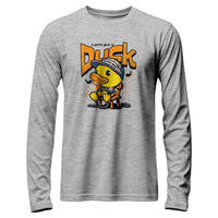 Load image into Gallery viewer, Quacker Long Sleeve Shirt Athletic Heather color
