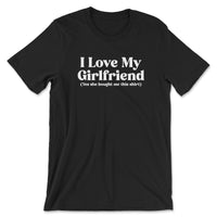 Load image into Gallery viewer, Girlfriend Approved Tee black color
