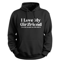 Load image into Gallery viewer, Girlfriend Approved Hoodie black  color
