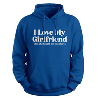 Load image into Gallery viewer, Girlfriend Approved Hoodie royal color
