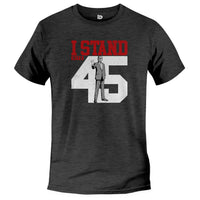 Load image into Gallery viewer, i stand with 45 donald trump election tshirt 2024 
