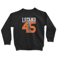 Load image into Gallery viewer, I Stand With 45 Youth Sweatshirt
