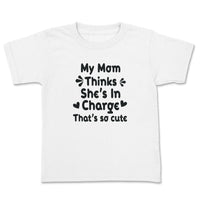 Load image into Gallery viewer, I&#39;m In Charge Infant Tee white color
