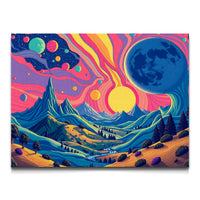 Load image into Gallery viewer, Abstract View Horizontal Canvas Wall Art
