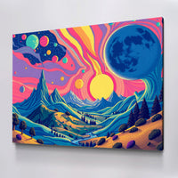 Load image into Gallery viewer, Abstract View Horizontal Canvas Wall Art
