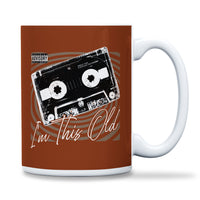 Load image into Gallery viewer, I&#39;m This Old Mug 15oz Brown color
