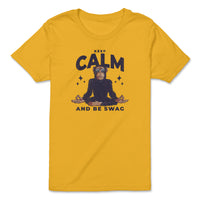 Load image into Gallery viewer, Keep Calm Youth Shirt Gold color
