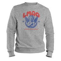 Load image into Gallery viewer, LMAO Crewneck Sweatshirt sport grey color
