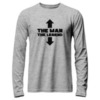 Load image into Gallery viewer, The Legend Long Sleeve Shirt Athletic Heather color
