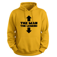 Load image into Gallery viewer, The Legend Hoodie gold color
