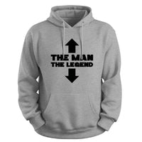 Load image into Gallery viewer, The Legend Hoodie sport grey color
