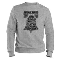 Load image into Gallery viewer, Words of Liberty Sweatshirt
