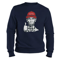 Load image into Gallery viewer, maga abe abraham lincoln maga sweatshirt donald trump
