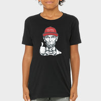 Load image into Gallery viewer, MAGA Abe Youth Tee | Model
