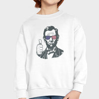 Load image into Gallery viewer, MAGA Abe Youth Crewneck Sweatshirt
