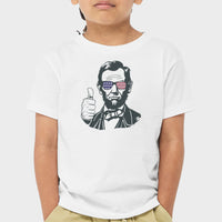 Load image into Gallery viewer, Abe Approves Youth Tee | Model
