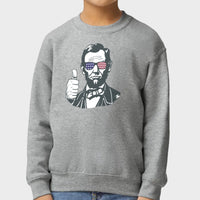 Load image into Gallery viewer, Abe Approves Youth Crewneck Sweatshirt
