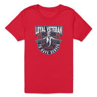 Load image into Gallery viewer, Loyal Veteran Youth Tee | Red

