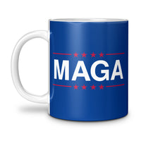 Load image into Gallery viewer, MAGA Mug 11oz dark blue color
