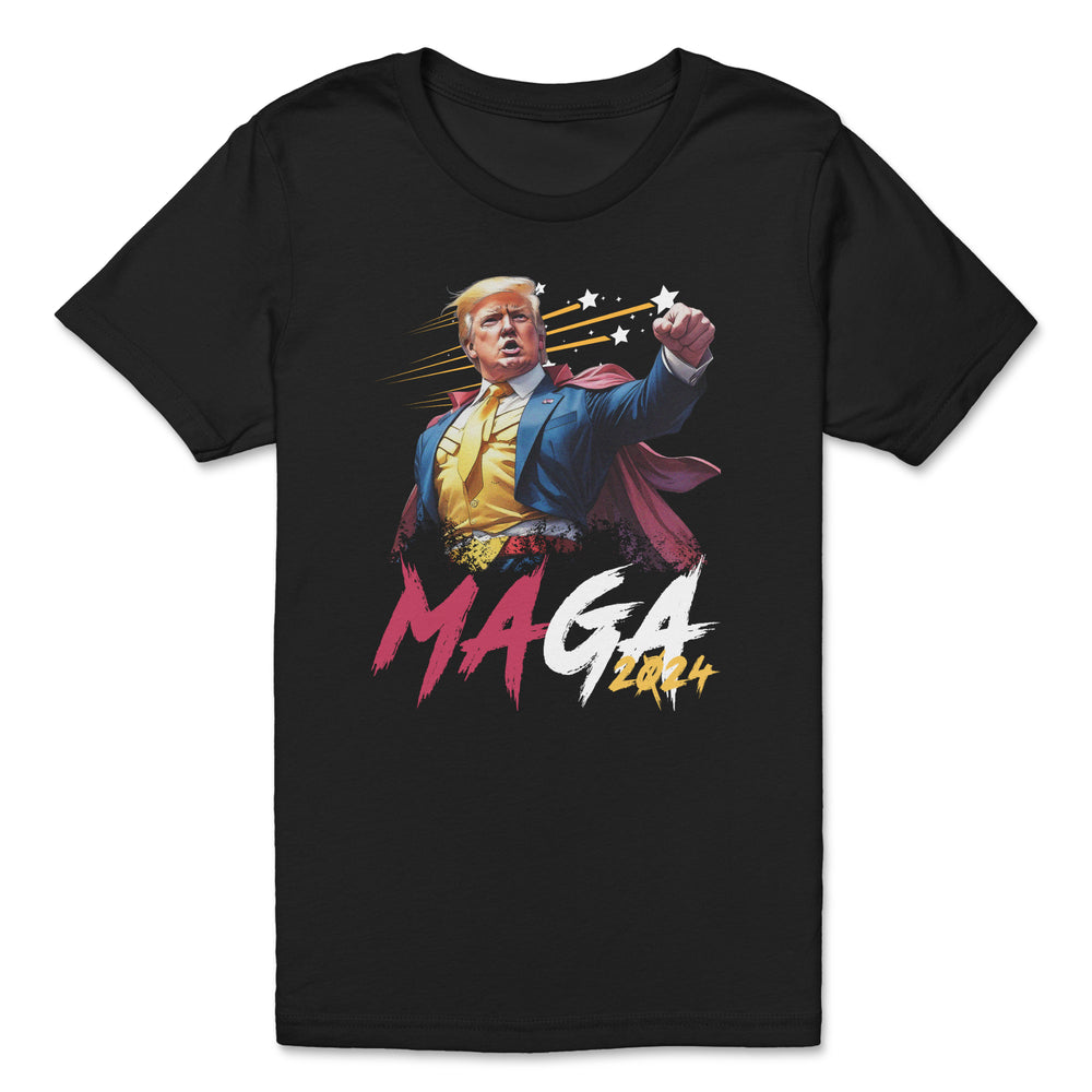 Maga 2024 youth tee Black color