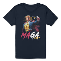 Load image into Gallery viewer, Maga 2024 youth tee navy color 
