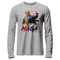 Load image into Gallery viewer, Maga 2024 Long sleeve Athletic Heather color
