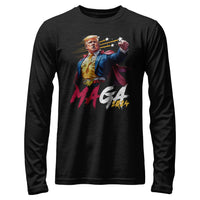 Load image into Gallery viewer, Maga 2024 Long sleeve black heather color
