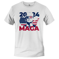 Load image into Gallery viewer, MAGA 2024 T- shirt white color
