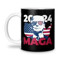 Load image into Gallery viewer, MAGA 2024 Mug 11oz black color
