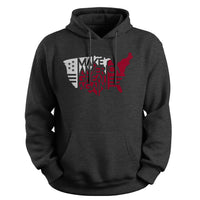 Load image into Gallery viewer, Make America great again hoodie  dark heather color
