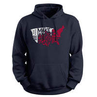 Load image into Gallery viewer, Make America great again hoodie navy color
