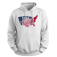 Load image into Gallery viewer, Make America great again hoodie white color

