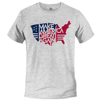Load image into Gallery viewer, Make America Great again t-shirt Athletic Heather color
