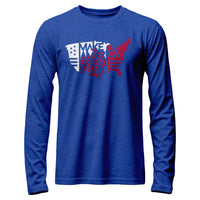Load image into Gallery viewer, Make America Great Again Long Sleeve  true royal color
