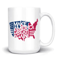 Load image into Gallery viewer, MAGA Mug 15oz  white color

