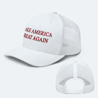 Load image into Gallery viewer, MAGA Trucker hat white color
