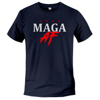 Load image into Gallery viewer, MAGA AF T-shirt navy color
